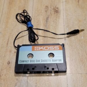 Koss compact disc car cassette adaptor in good condition